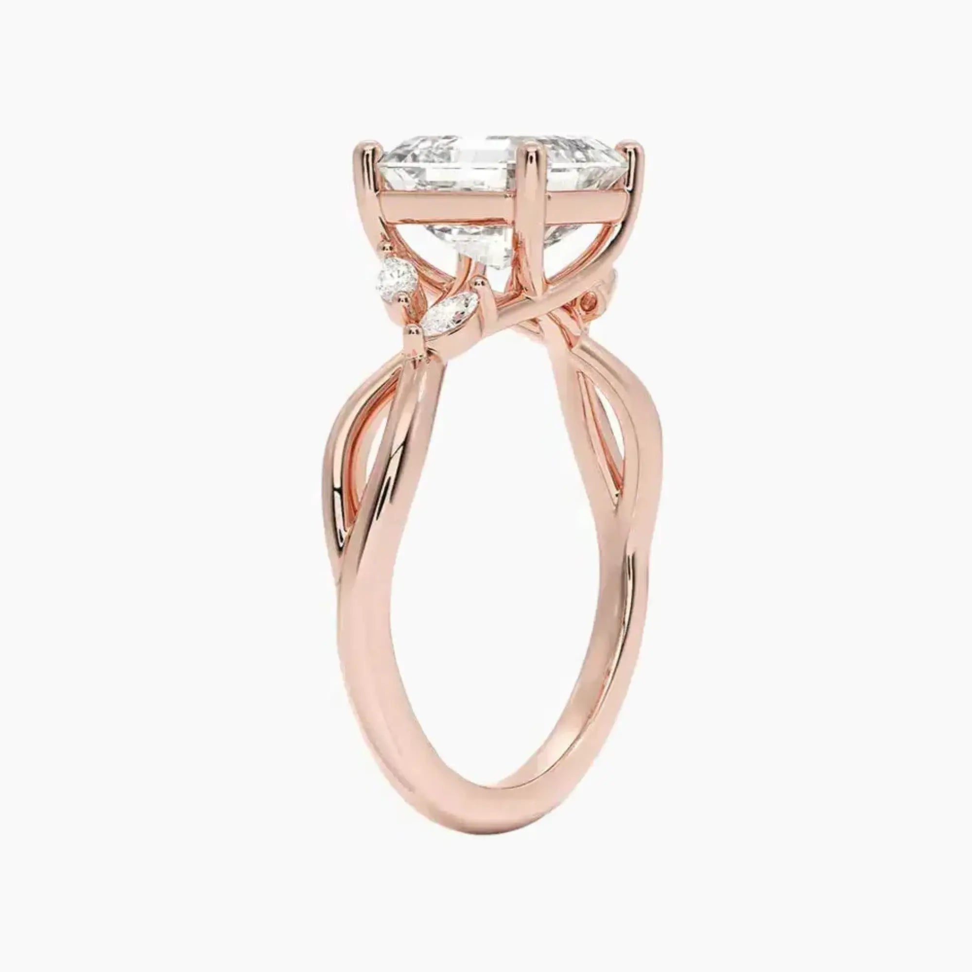 OBSER248 - Amara Asscher engagement ring setting view 5