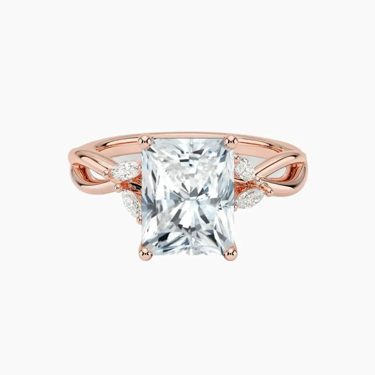 OBSER247 - Amara Radiant engagement ring setting view 4