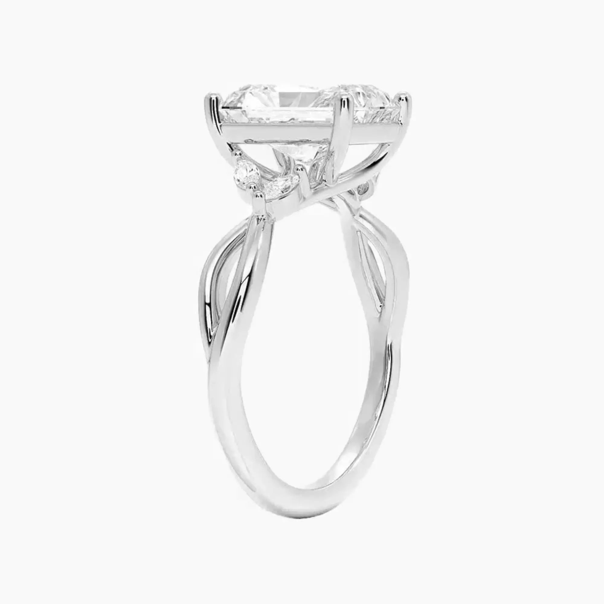 OBSER247 - Amara Radiant engagement ring setting view 2