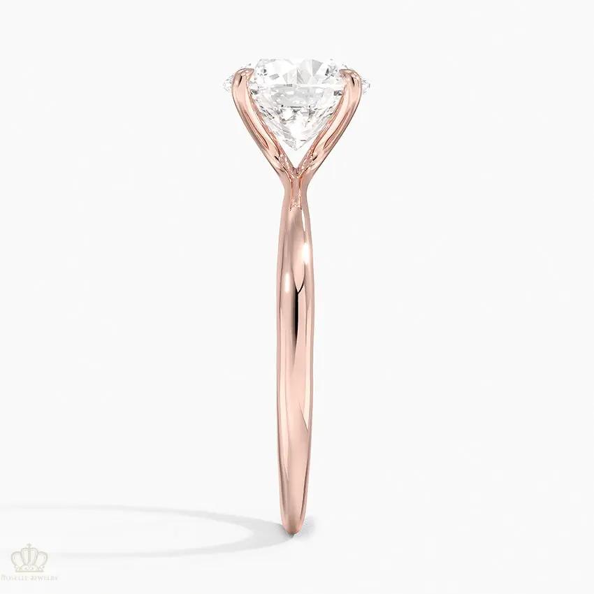 Freesia Solitaire 2mm Engagement Ring [Setting Only] - EC115 CHARLISA™