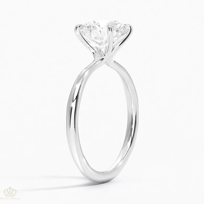 Freesia Solitaire 2mm Engagement Ring [Setting Only] - EC115 CHARLISA™