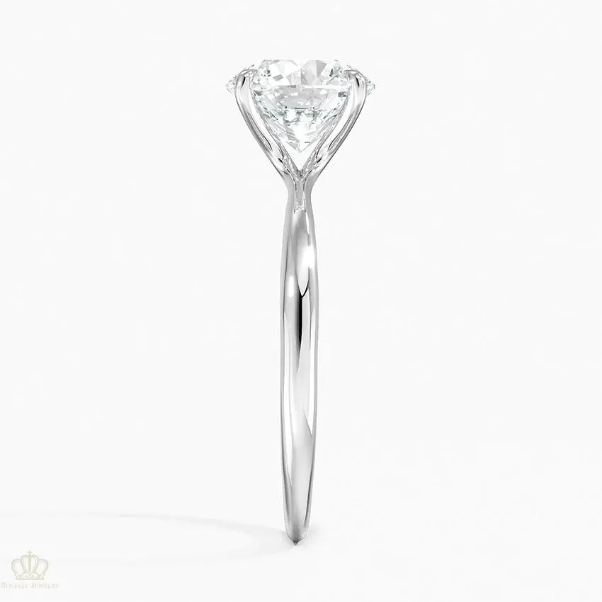Freesia Solitaire 2mm Engagement Ring [Setting Only] - EC115 CHARLISA™