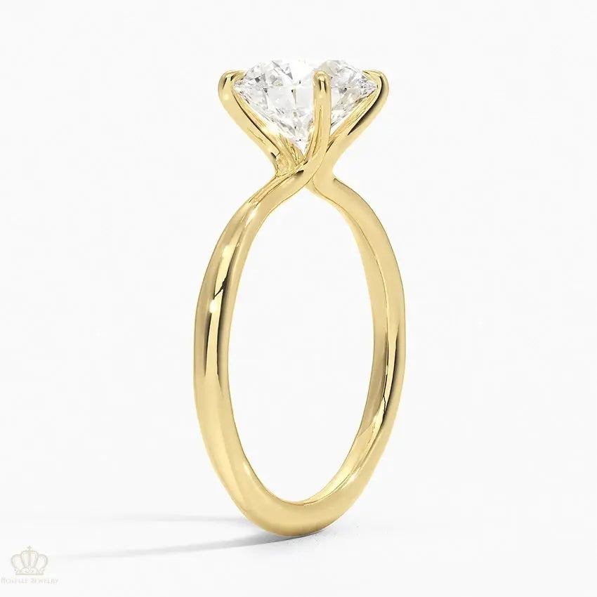 Freesia Solitaire 2mm Engagement Ring [Setting Only] - EC115 CHARLISA™