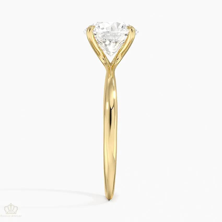 Freesia Solitaire 2mm Engagement Ring [Setting Only] - EC115 CHARLISA™