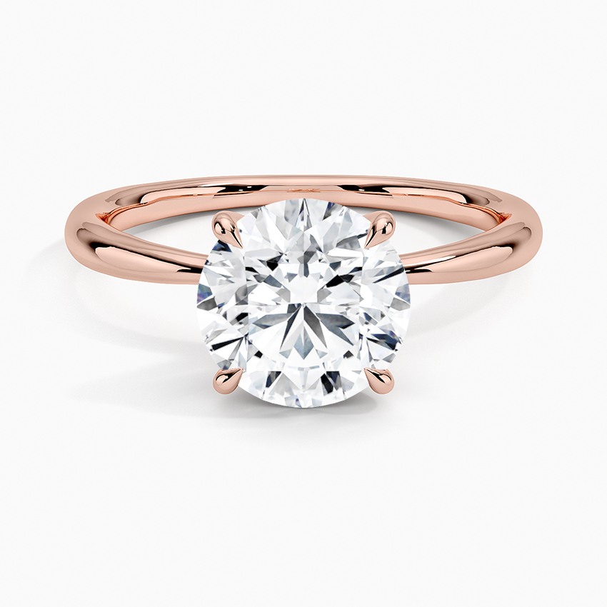 Freesia Solitaire 2mm Engagement Ring [Setting Only] - EC115 CHARLISA™