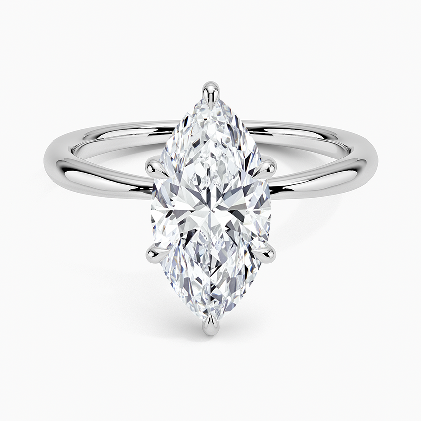 Freesia Solitaire 2mm Engagement Ring [Setting Only] - EC115 CHARLISA™
