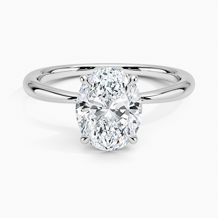 Freesia Solitaire 2mm Engagement Ring [Setting Only] - EC115 CHARLISA™