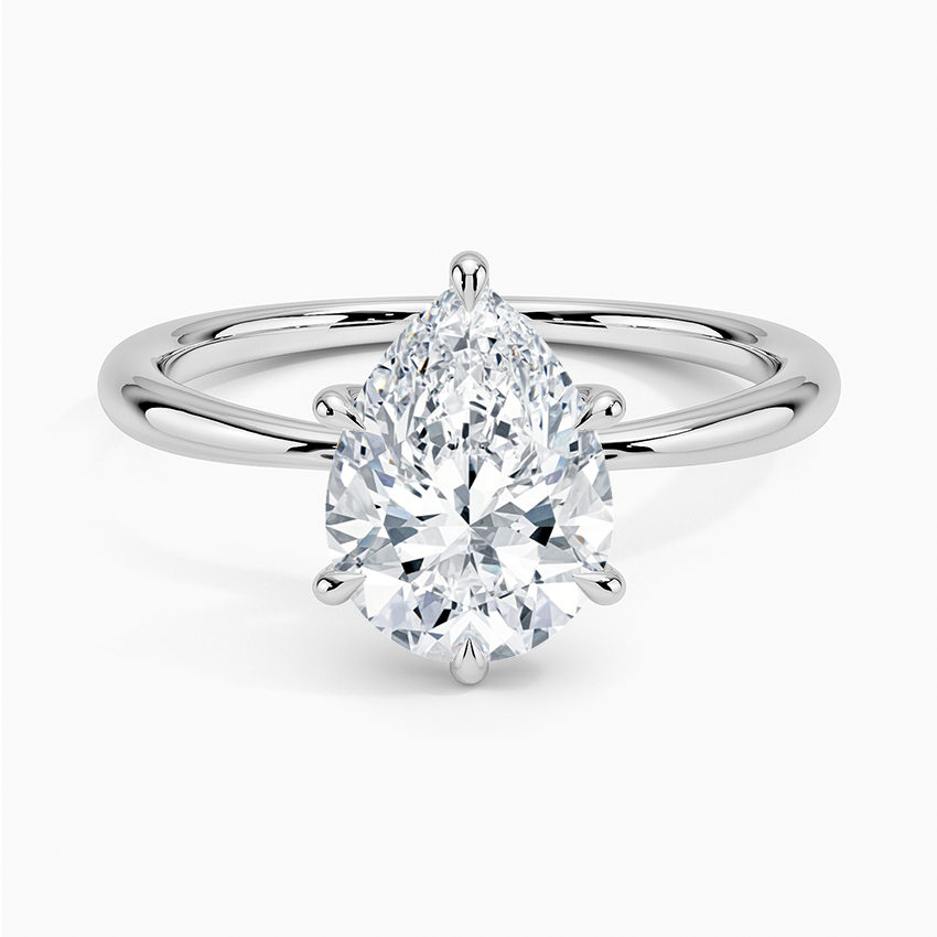 Freesia Solitaire 2mm Engagement Ring [Setting Only] - EC115 CHARLISA™