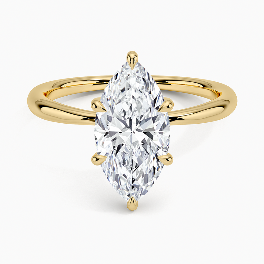 Freesia Solitaire 2mm Engagement Ring [Setting Only] - EC115 CHARLISA™