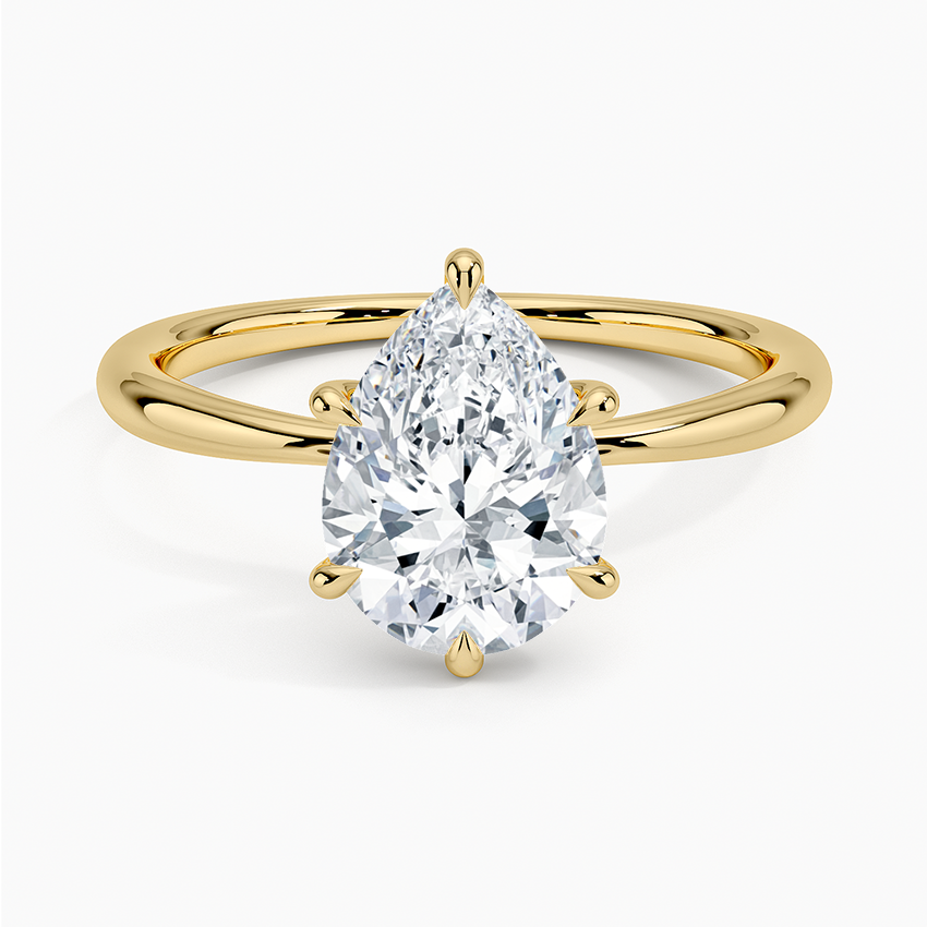 Freesia Solitaire 2mm Engagement Ring [Setting Only] - EC115 CHARLISA™