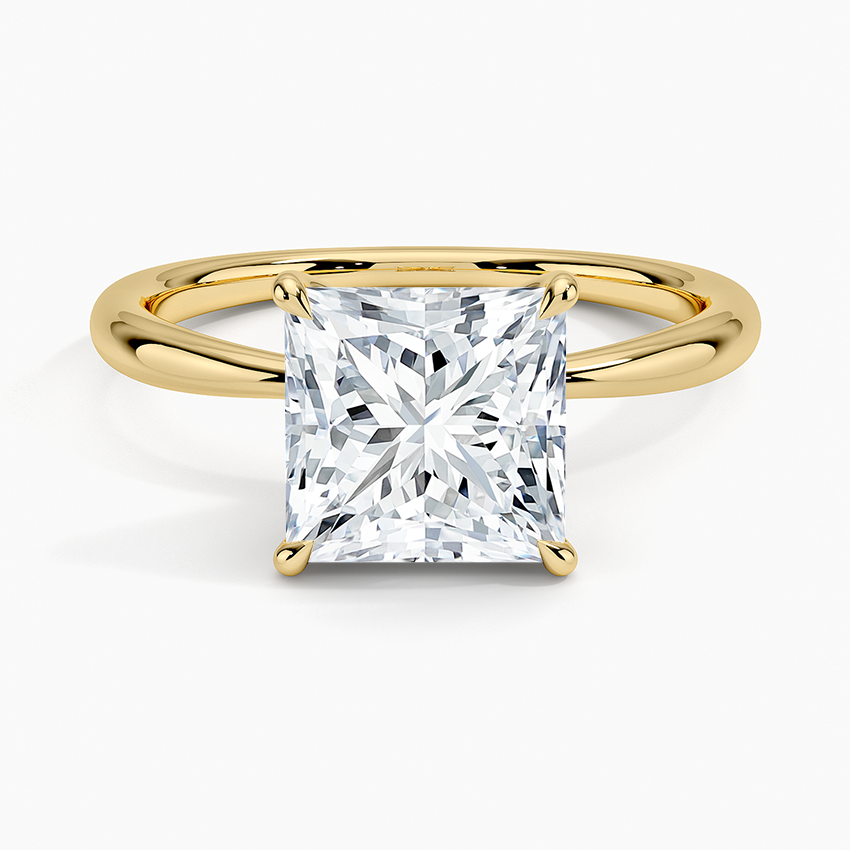 Freesia Solitaire 2mm Engagement Ring [Setting Only] - EC115 CHARLISA™