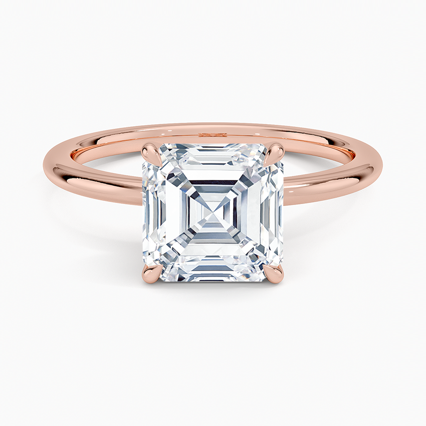 Petite Elodie Solitaire Engagement Ring [Setting Only] - EC114