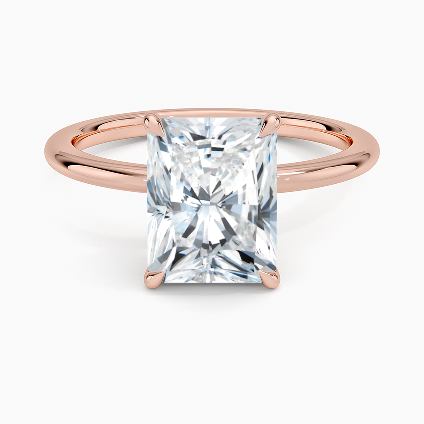 Petite Elodie Solitaire Engagement Ring [Setting Only] - EC114