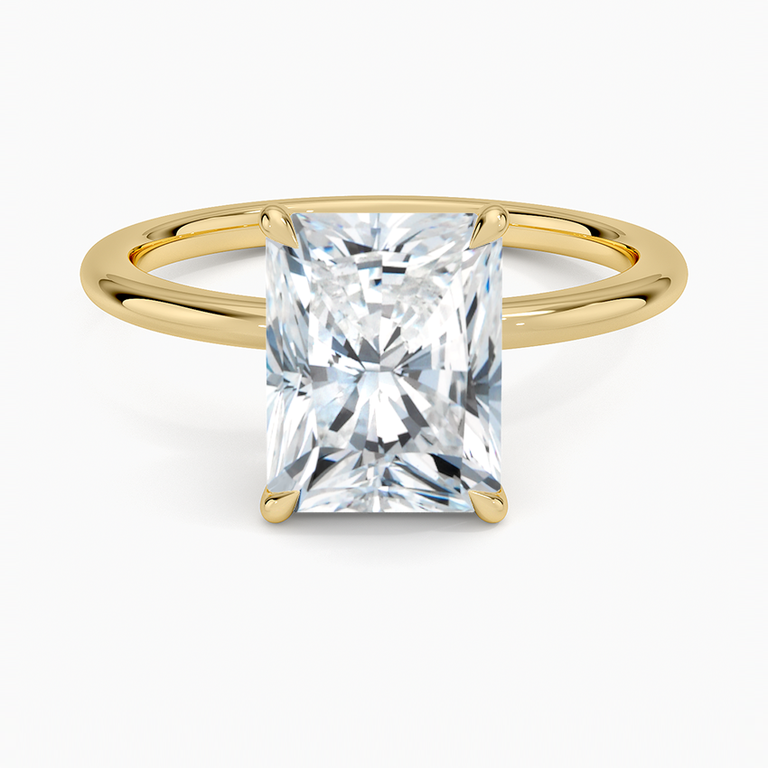 Petite Elodie Solitaire Engagement Ring [Setting Only] - EC114
