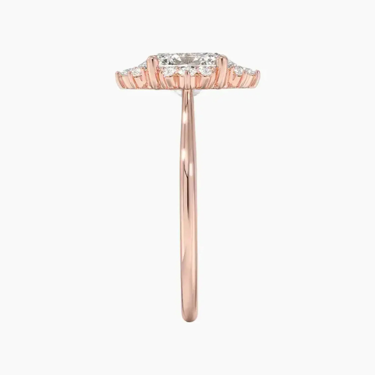OBSER163 - Nadia Halo Oval engagement ring setting view 6