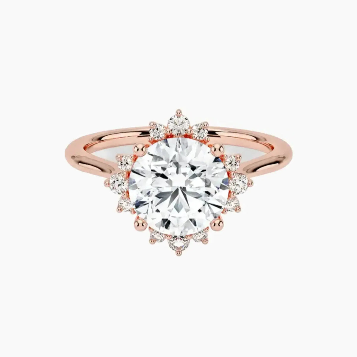 OBSER431 - Nadia Halo Round engagement ring setting view 4