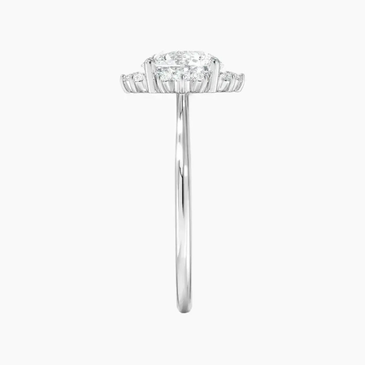 OBSER431 - Nadia Halo Round engagement ring setting view 3