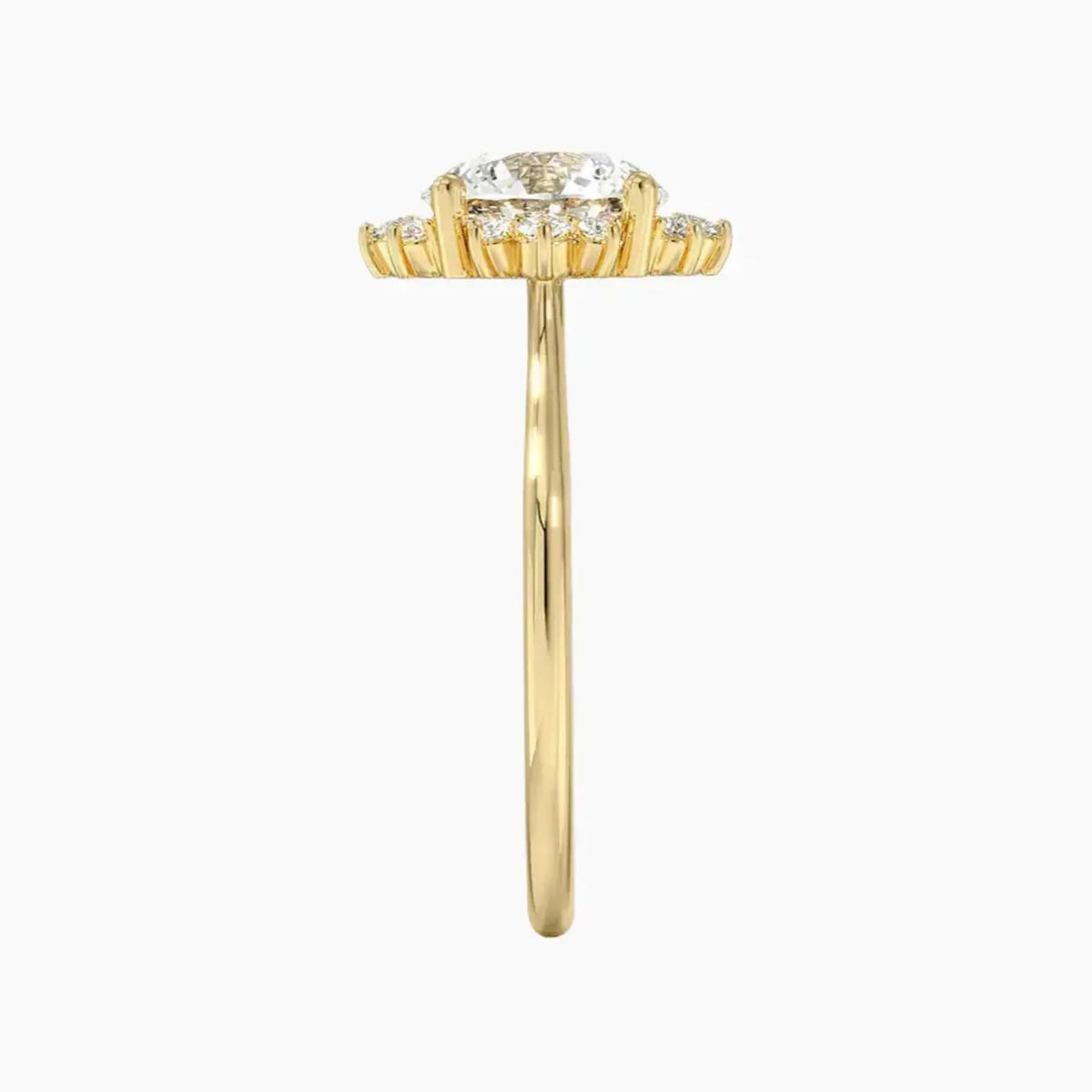 OBSER431 - Nadia Halo Round engagement ring setting view 9