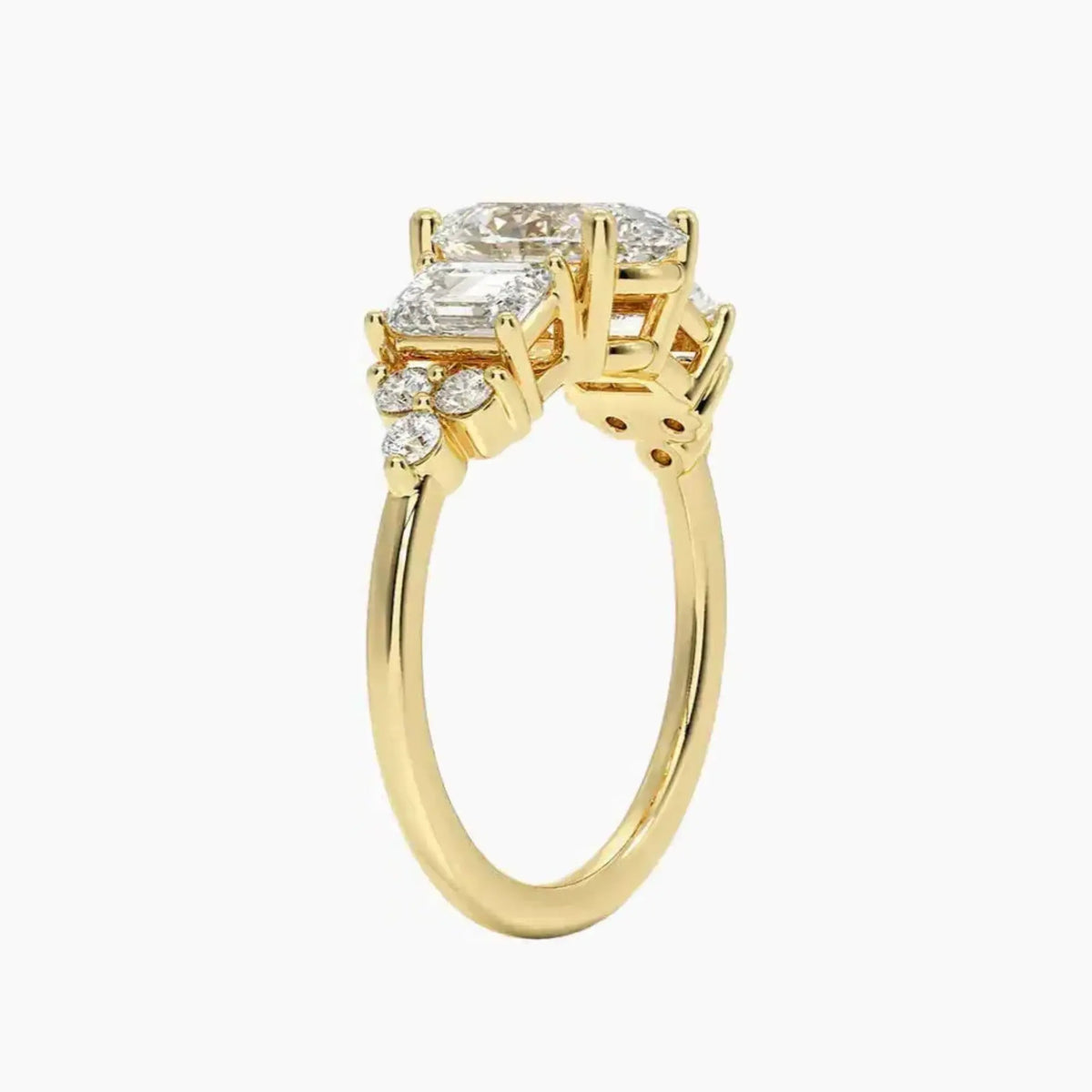 OBSER276 - Kaiya Oval engagement ring setting view 8