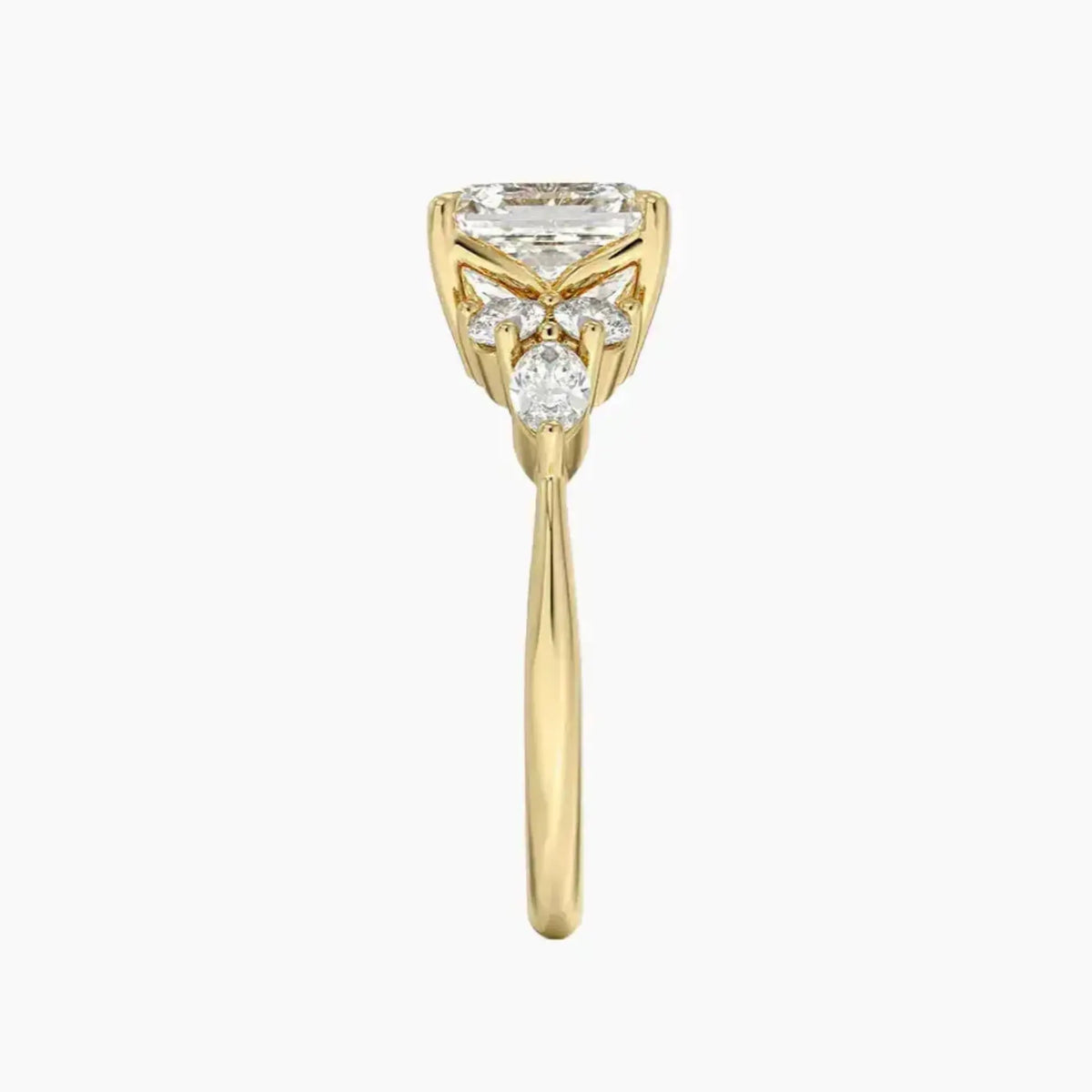 OBSER288 - Ingrid Asscher engagement ring setting view 9