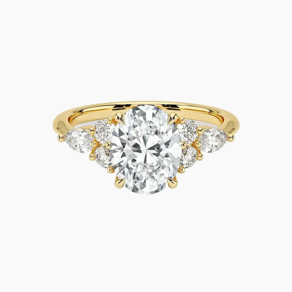 OBSER048 - Ingrid Oval engagement ring setting view 7
