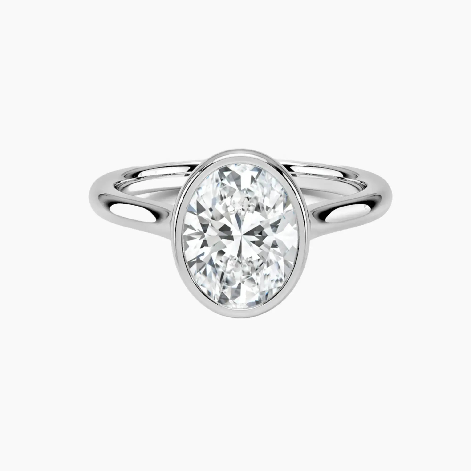 OBSER224 - Jovienne Solitaire Oval engagement ring setting view 1