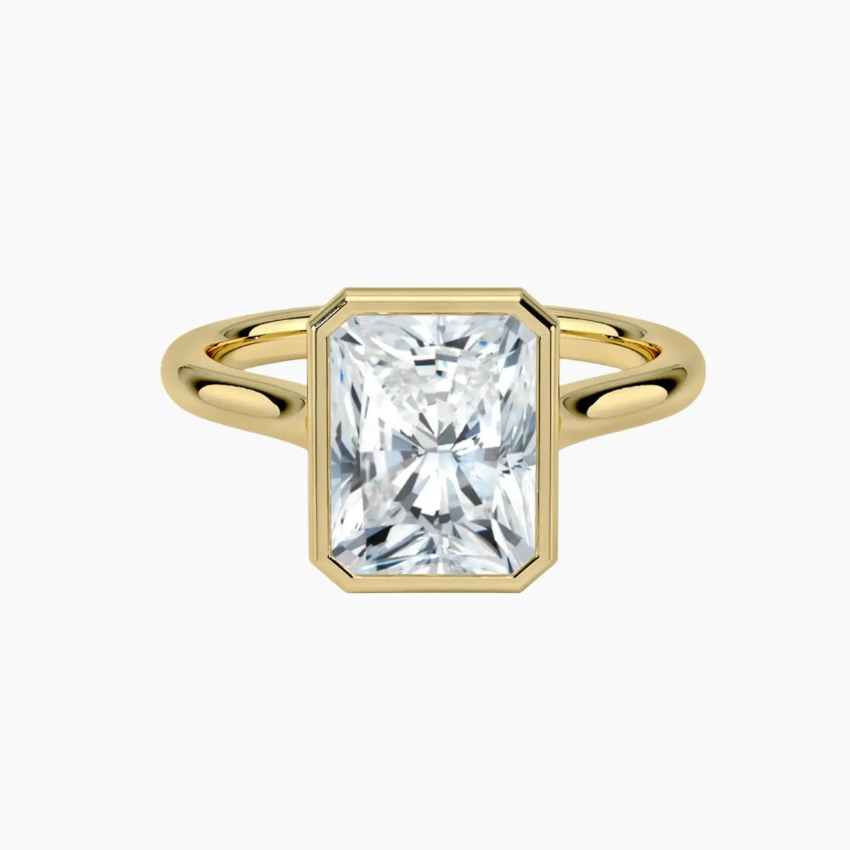 OBSER368 - Jovienne Solitaire Radiant engagement ring setting view 7