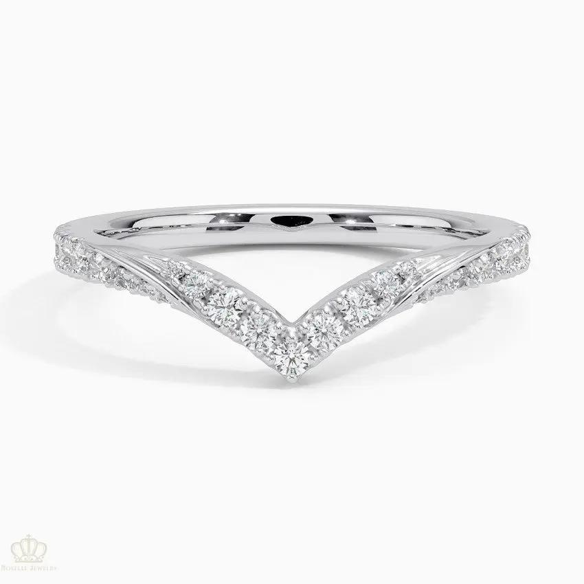 Chiara Wedding Band Ring - LR99 Camélia™