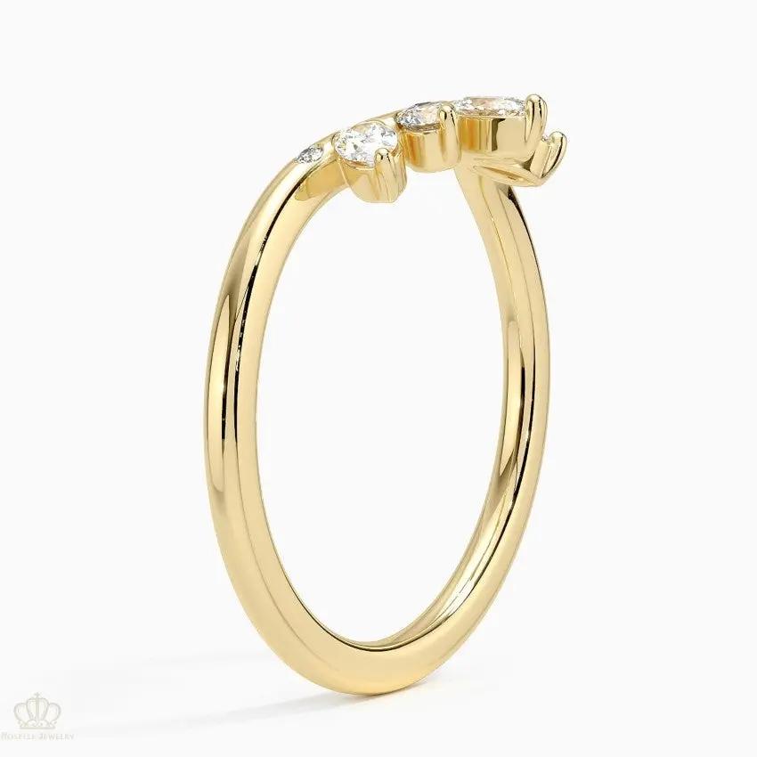 Illusia Wedding Band Ring - LR83 Camélia™