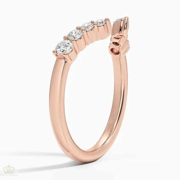 Lior Wedding Band Ring - LR94 Camélia™