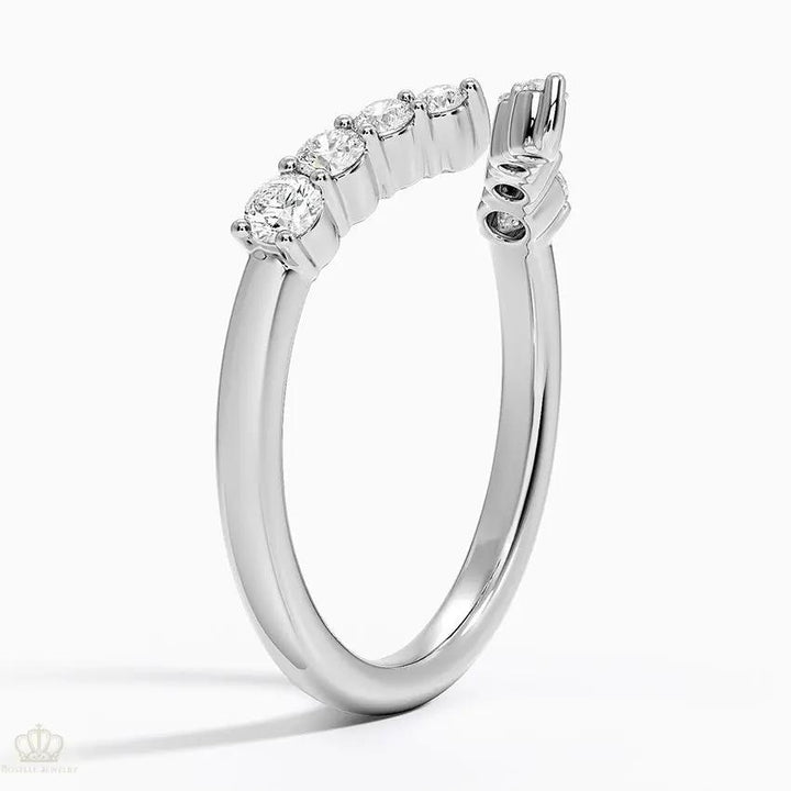 Lior Wedding Band Ring - LR94 Camélia™