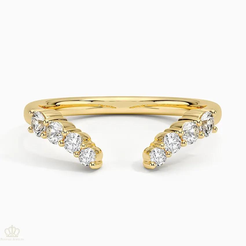 Lior Wedding Band Ring - LR94 Camélia™