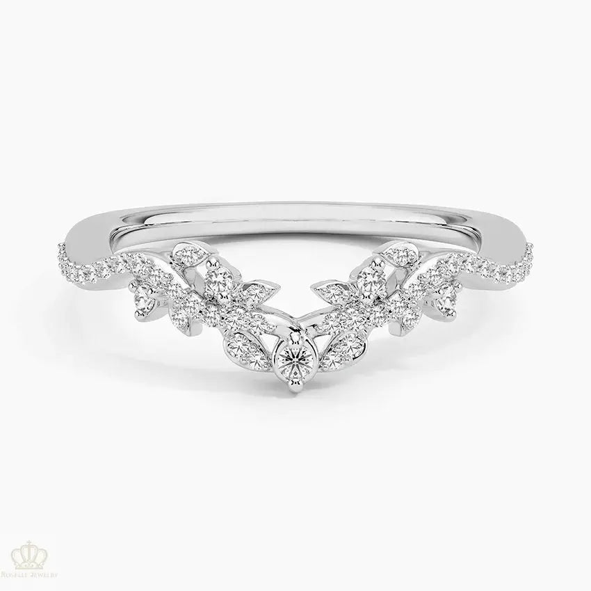 Luxe Veranda Wedding Band Ring - LR75 - Roselle Jewelry