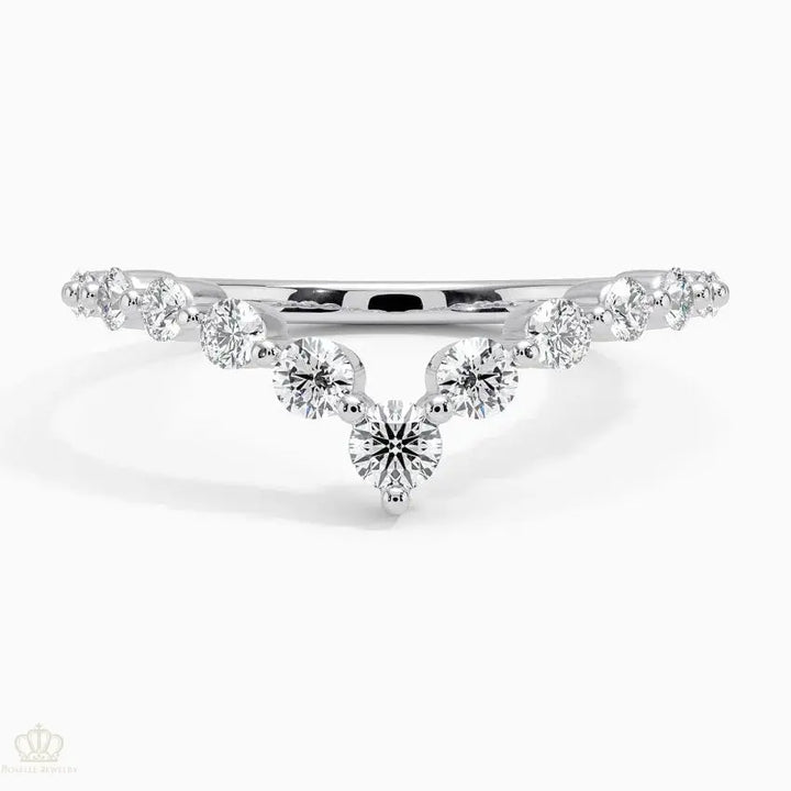 Tapered Milan Wedding Band Ring - LR109 Camélia™
