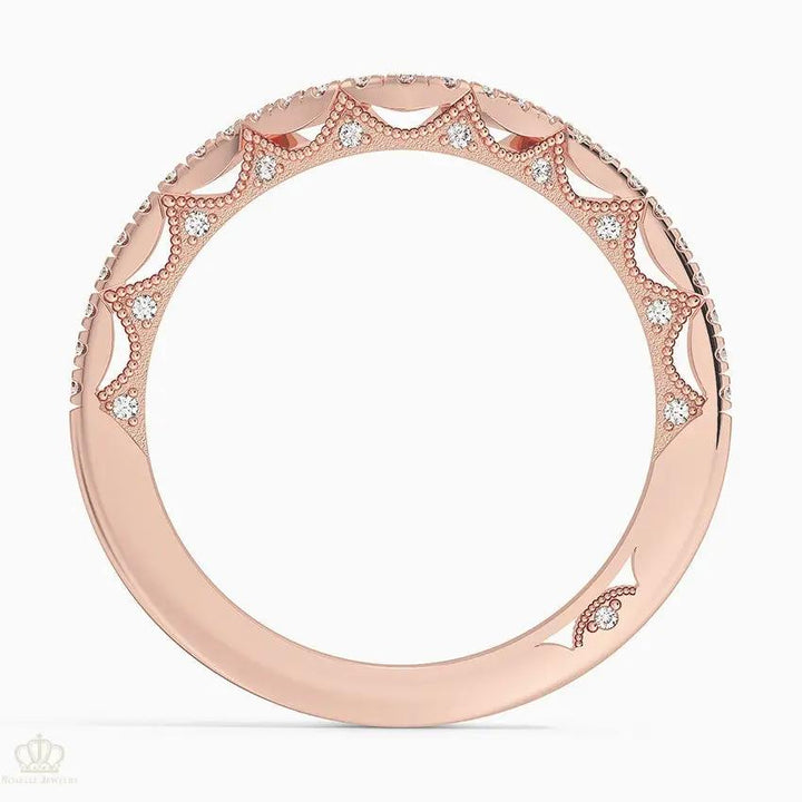 Tacori Lunetta Crescent Contoured Wedding Band Ring - LR116 Camélia™