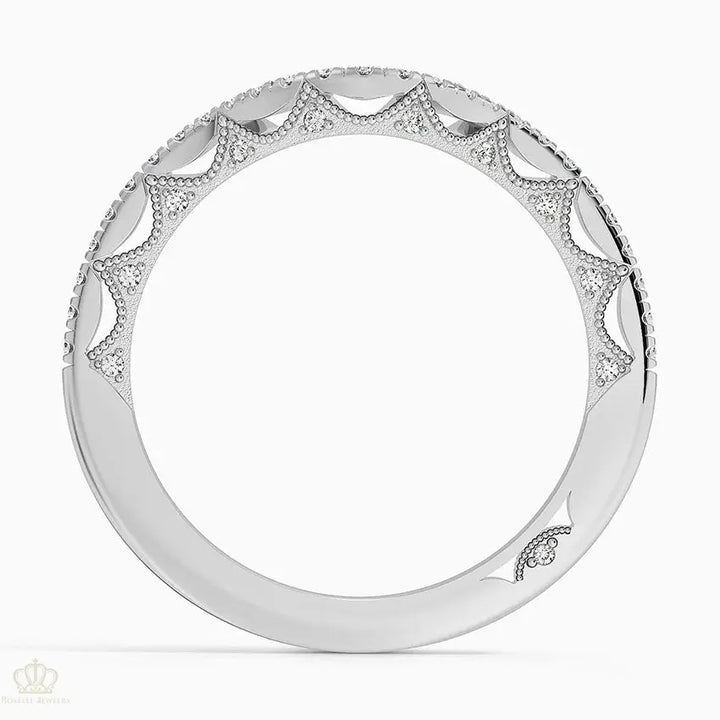 Tacori Lunetta Crescent Contoured Wedding Band Ring - LR116 Camélia™