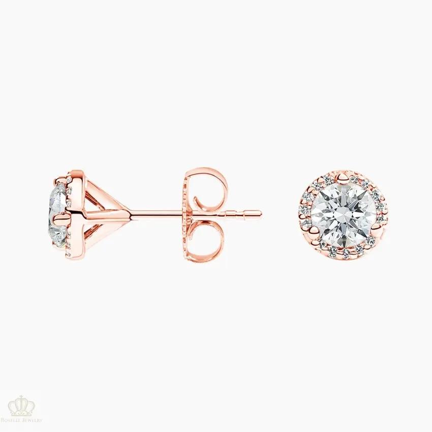 DC006 - [Setting Only] Halo Diamond Stud Earrings CHARLISA™