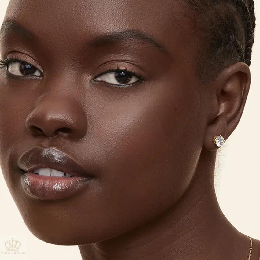 DC010 - [Setting Only] Secret Halo Diamond Stud Earrings CHARLISA™