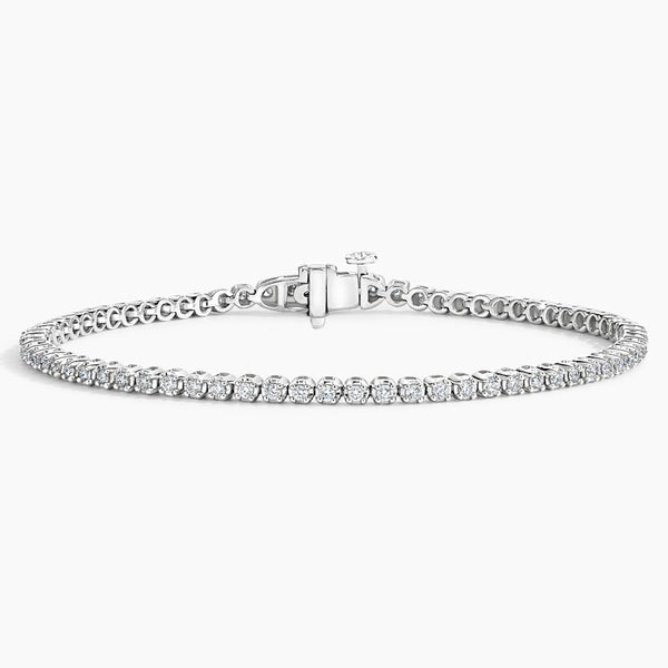 Four Prong Diamond Tennis Bracelet (1 ct. tw.) - BC004