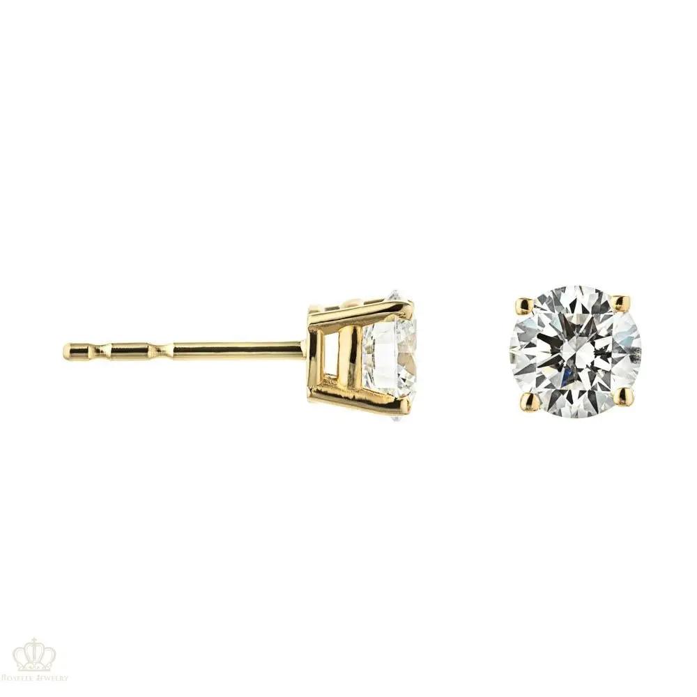 Four Prong  Basket Stud Earrings (Setting Only) - DC002 CHARLISA™