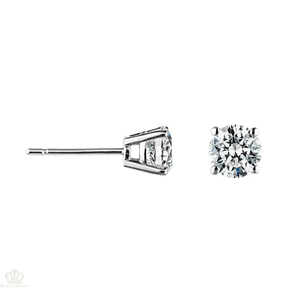 Four Prong  Basket Stud Earrings (Setting Only) - DC002 CHARLISA™