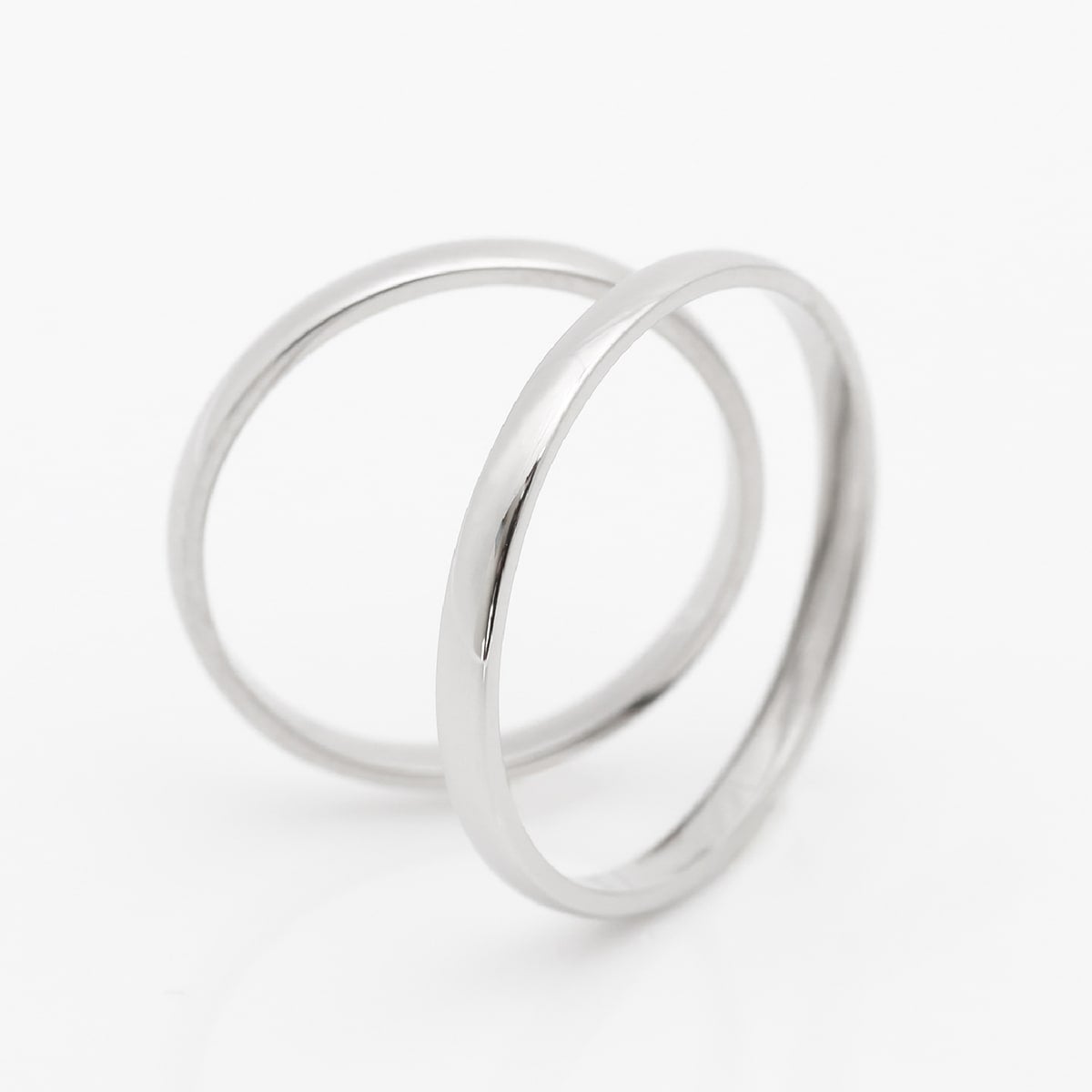 Unique Couple Wedding Ring Set - WM34