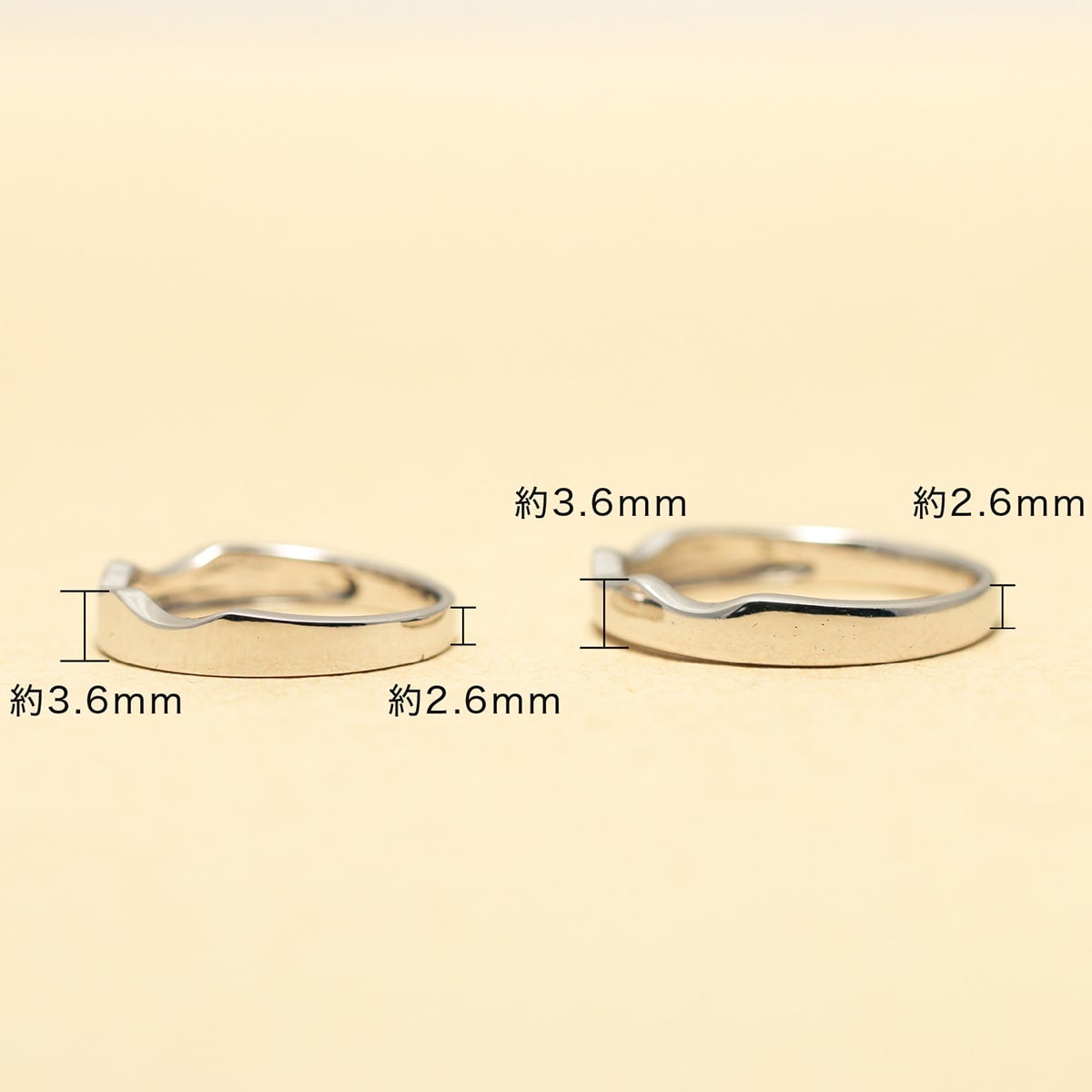 Unique Couple Wedding Ring Set - WM39