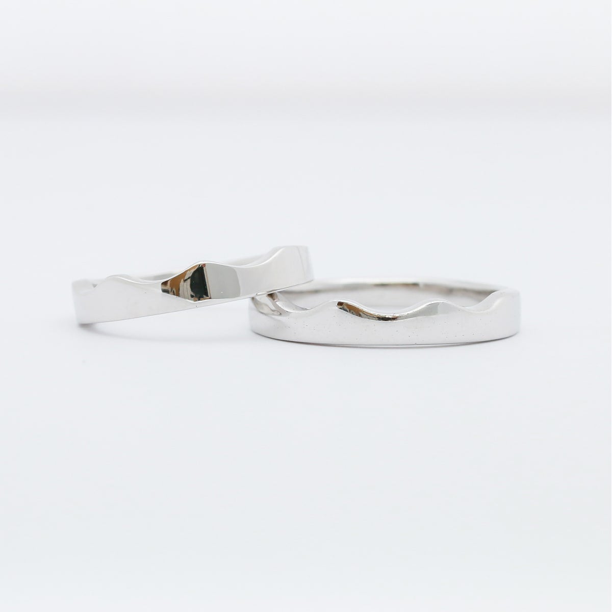 Unique Couple Wedding Ring Set - WM39