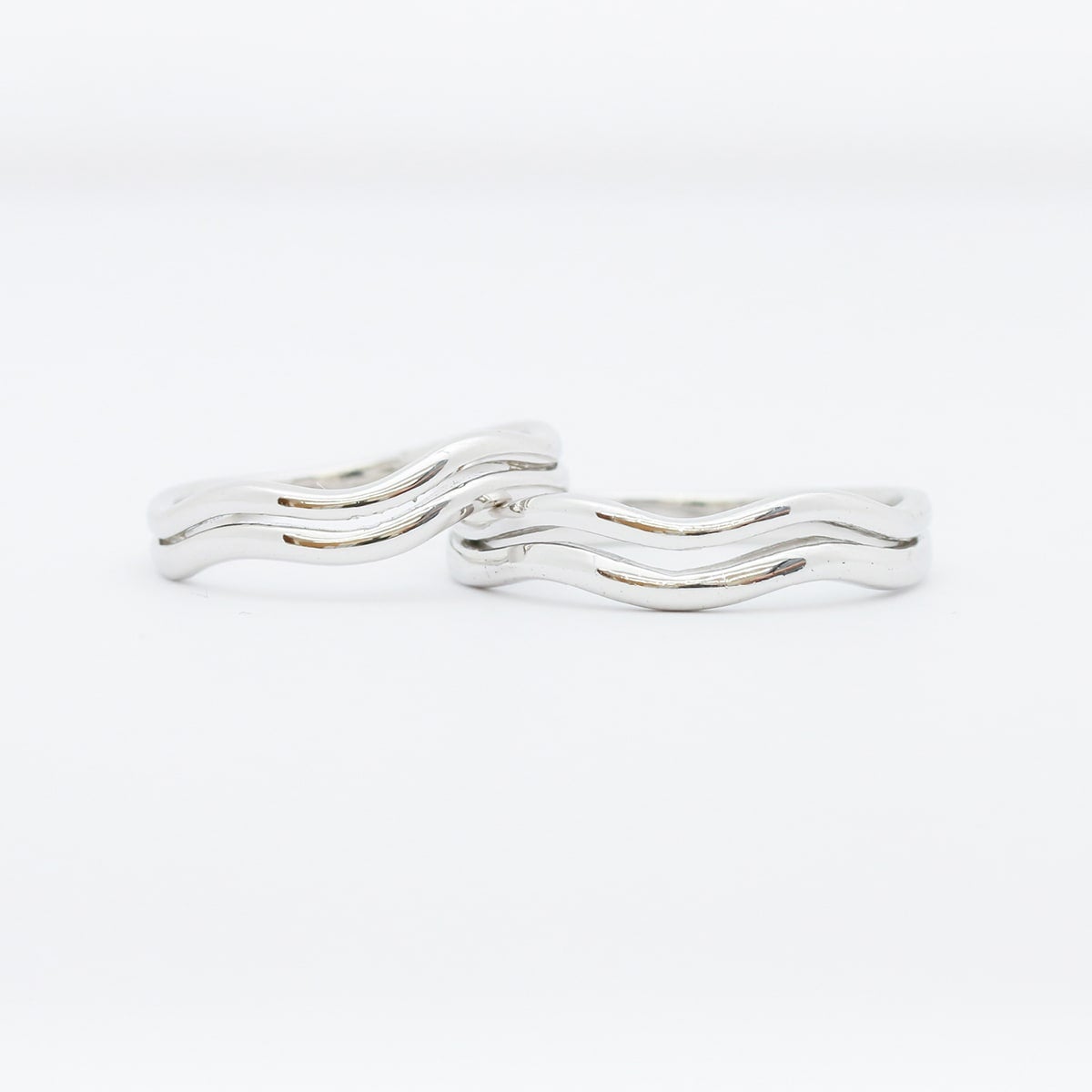 Unique Couple Wedding Ring Set - WM42