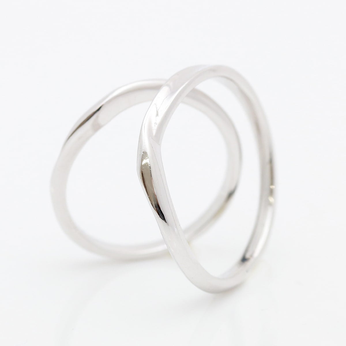 Unique Couple Wedding Ring Set - WM45