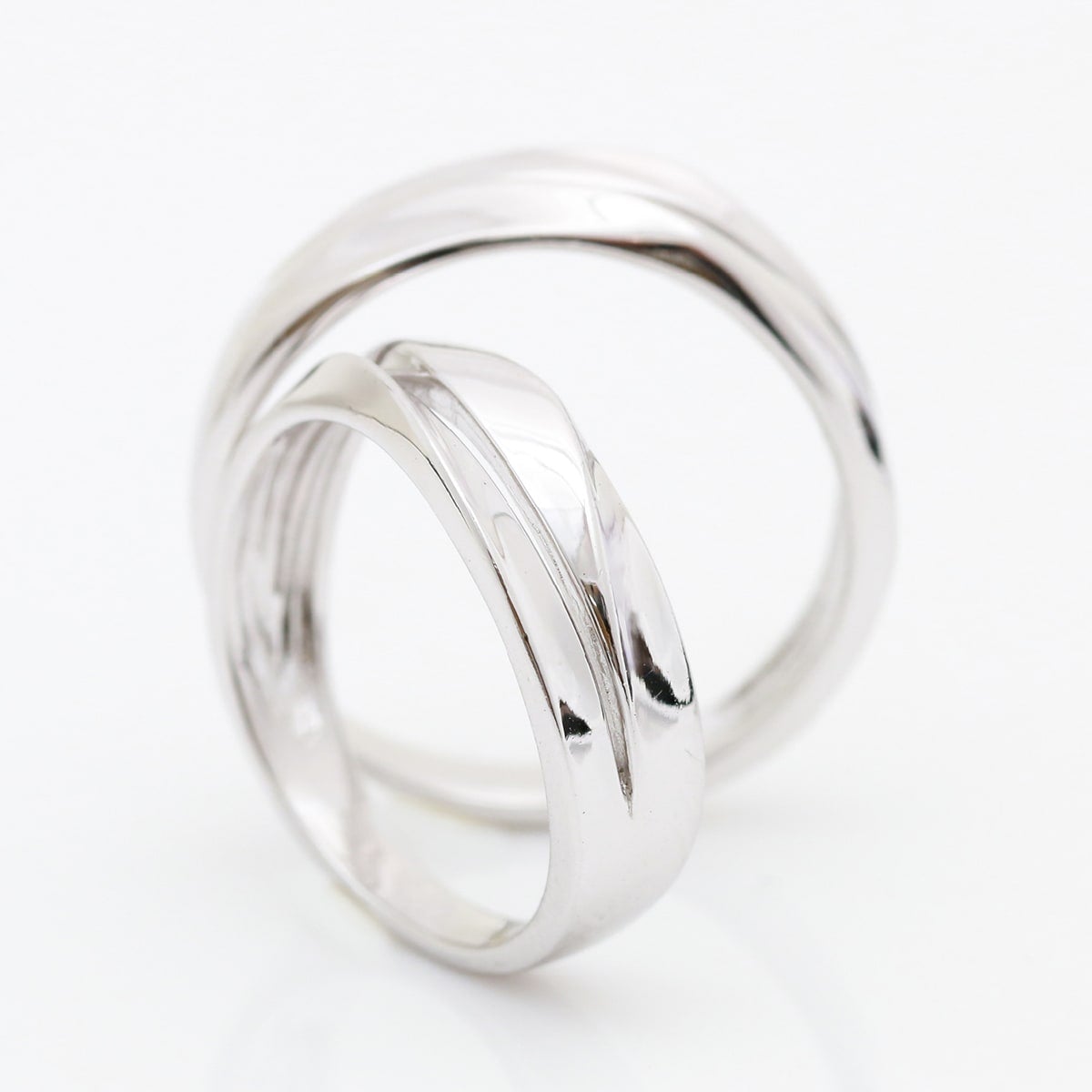 Unique Couple Wedding Ring Set - WM46