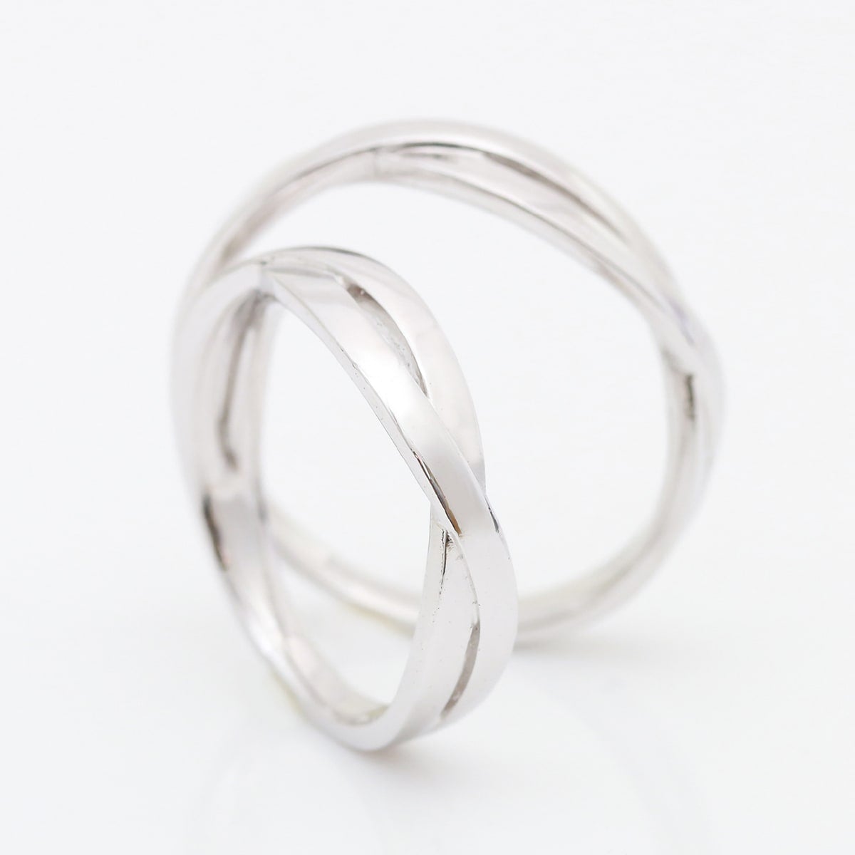 Unique Couple Wedding Ring Set - WM48