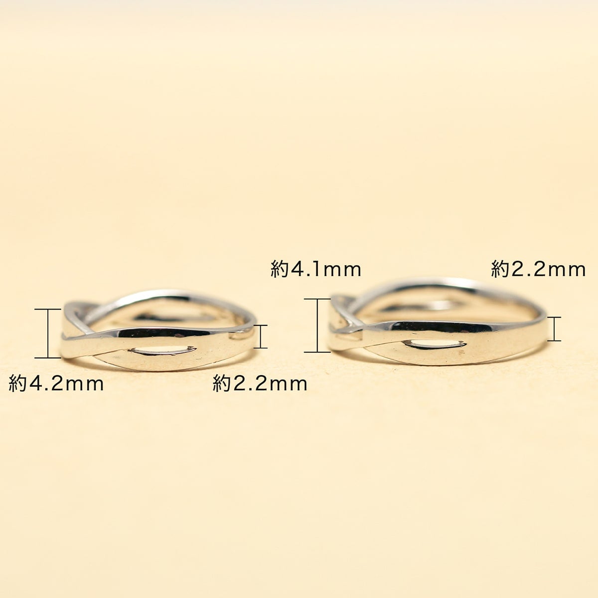 Unique Couple Wedding Ring Set - WM48