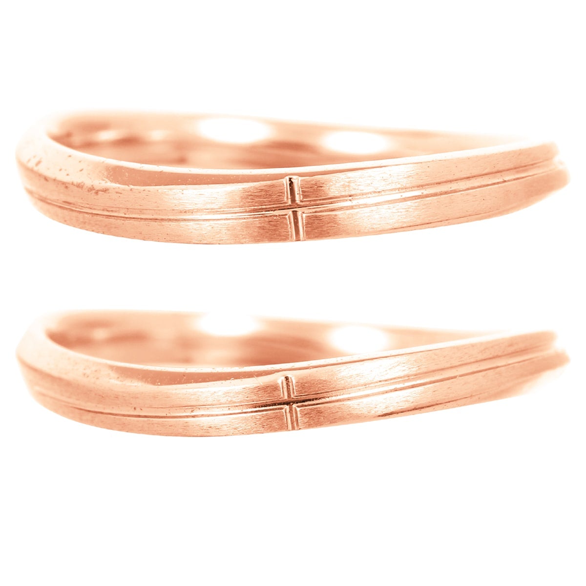 Unique Couple Wedding Ring Set - WM55